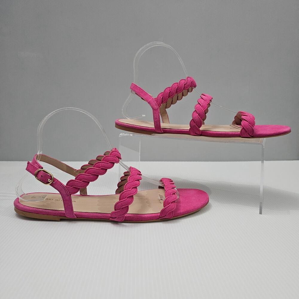 New Stuart Weitzman Twistie Sandal Flat Braided S… - image 3